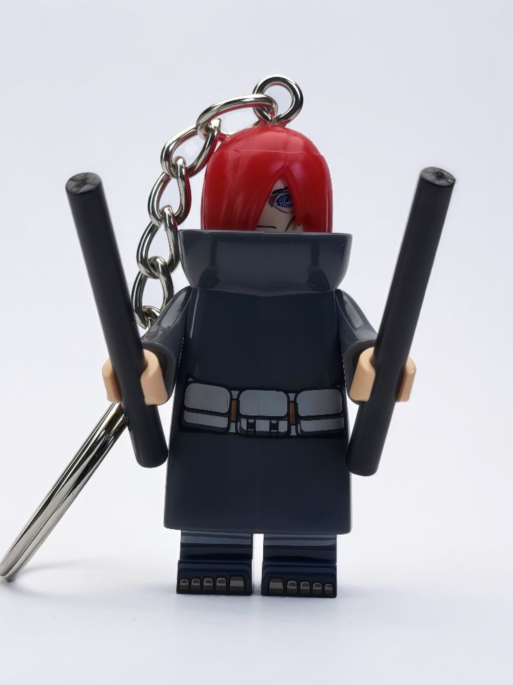 Naruto Akatsuki nagato Custom Minifigure Keychain
